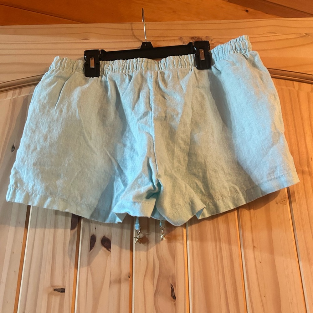 Lilly Pulitzer Light Blue Shorts NWOT - Picture 5 of 5